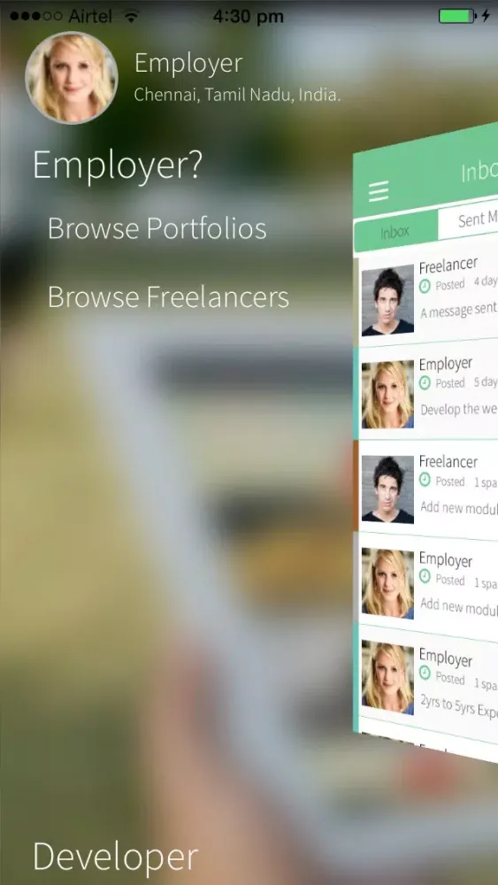GetlancerPortfolios 스크린샷