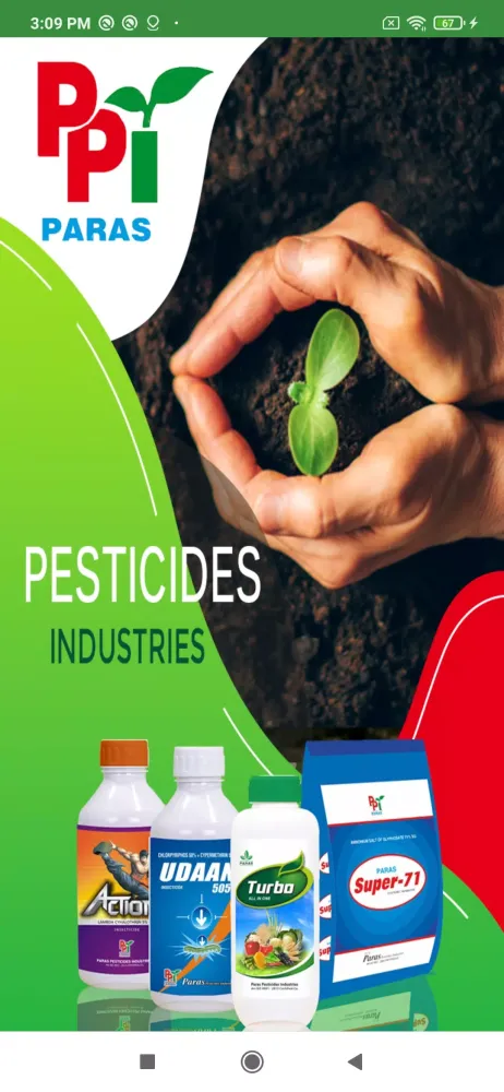 Capturas de tela do Paras Pesticides