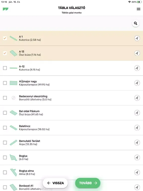 AgroVIR Works iPad  Screenshots