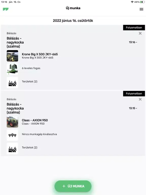 AgroVIR Works iPad  Screenshots