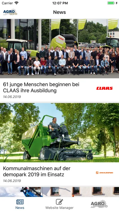 Скриншоты AGROweb