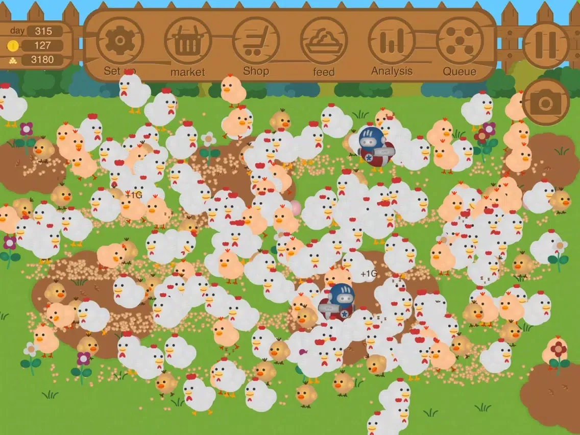 Captures d'écran de Bartz's Chicken iPad 