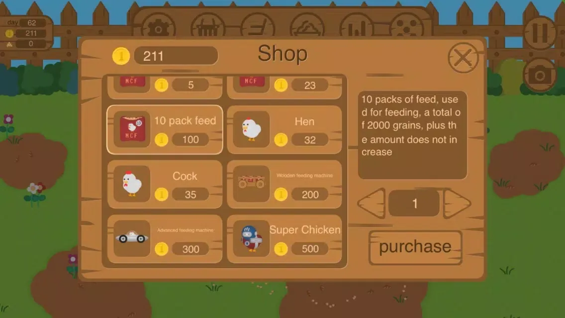 Captures d'écran de Bartz's Chicken