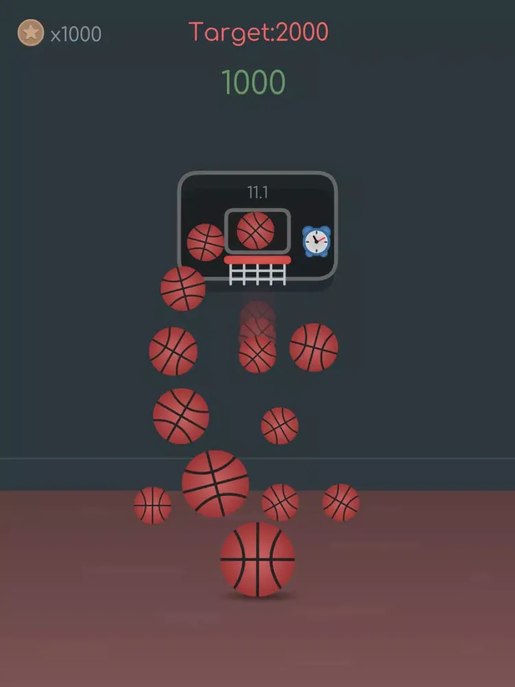 Captures d'écran de Basketball Shooter-Magic Time iPad 