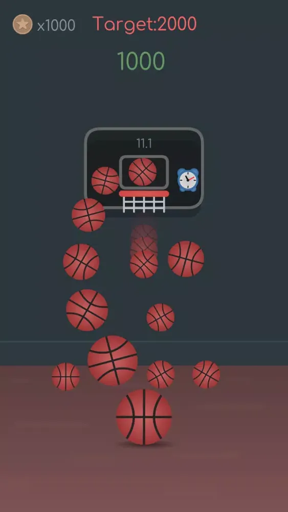 Captures d'écran de Basketball Shooter-Magic Time