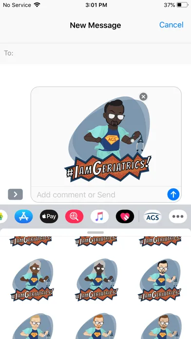 Скриншоты AGS Stickers