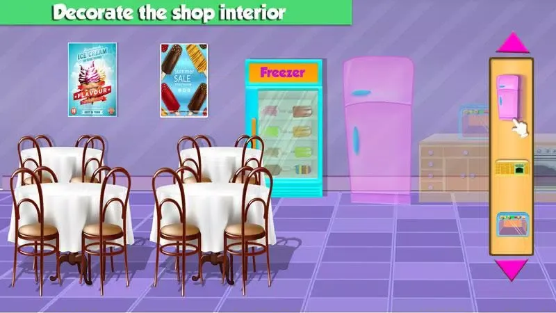 Captures d'écran de Ice Cream Cone Shop Builder
