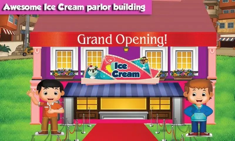 Captures d'écran de Ice Cream Cone Shop Builder