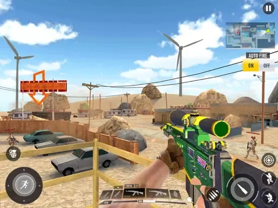 Critical Action 3D Shooting iPad 應用截圖