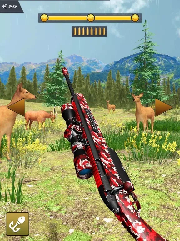Screenshot di Deer Hunter Animal Games iPad 