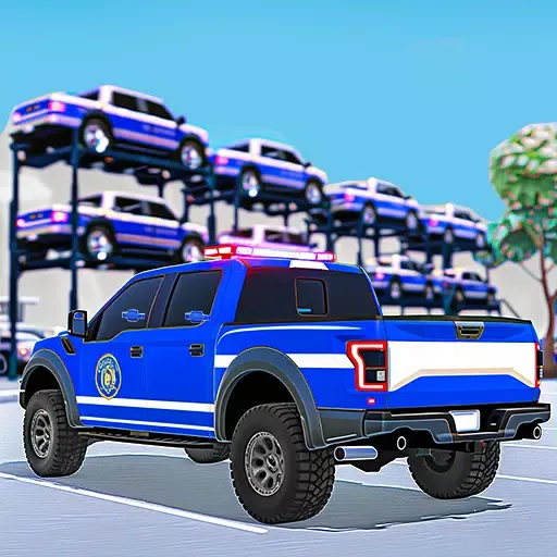 Multi Level Police Car Parking স্ক্রিনশট