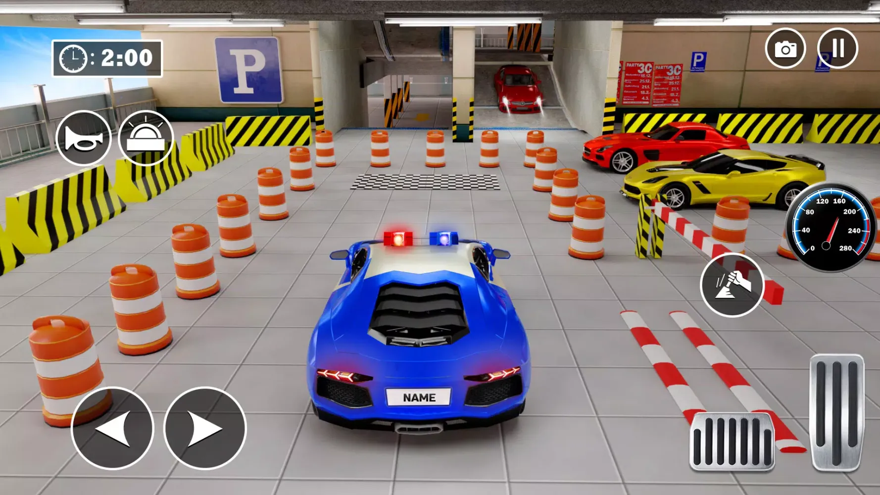 Multi Level Police Car Parking স্ক্রিনশট