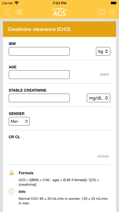 Zrzuty ekranu Geriatrics At Your Fingertips