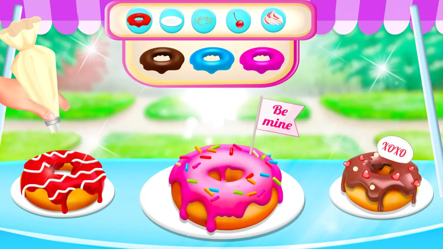 Ice Cream Snow Cone Maker Game Screenshots