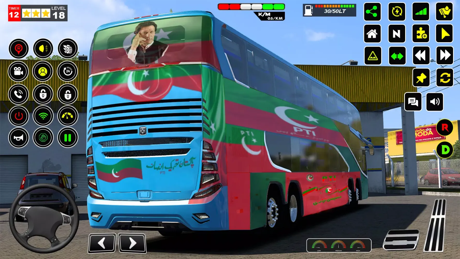 صور Imran Khan Election Bus Game