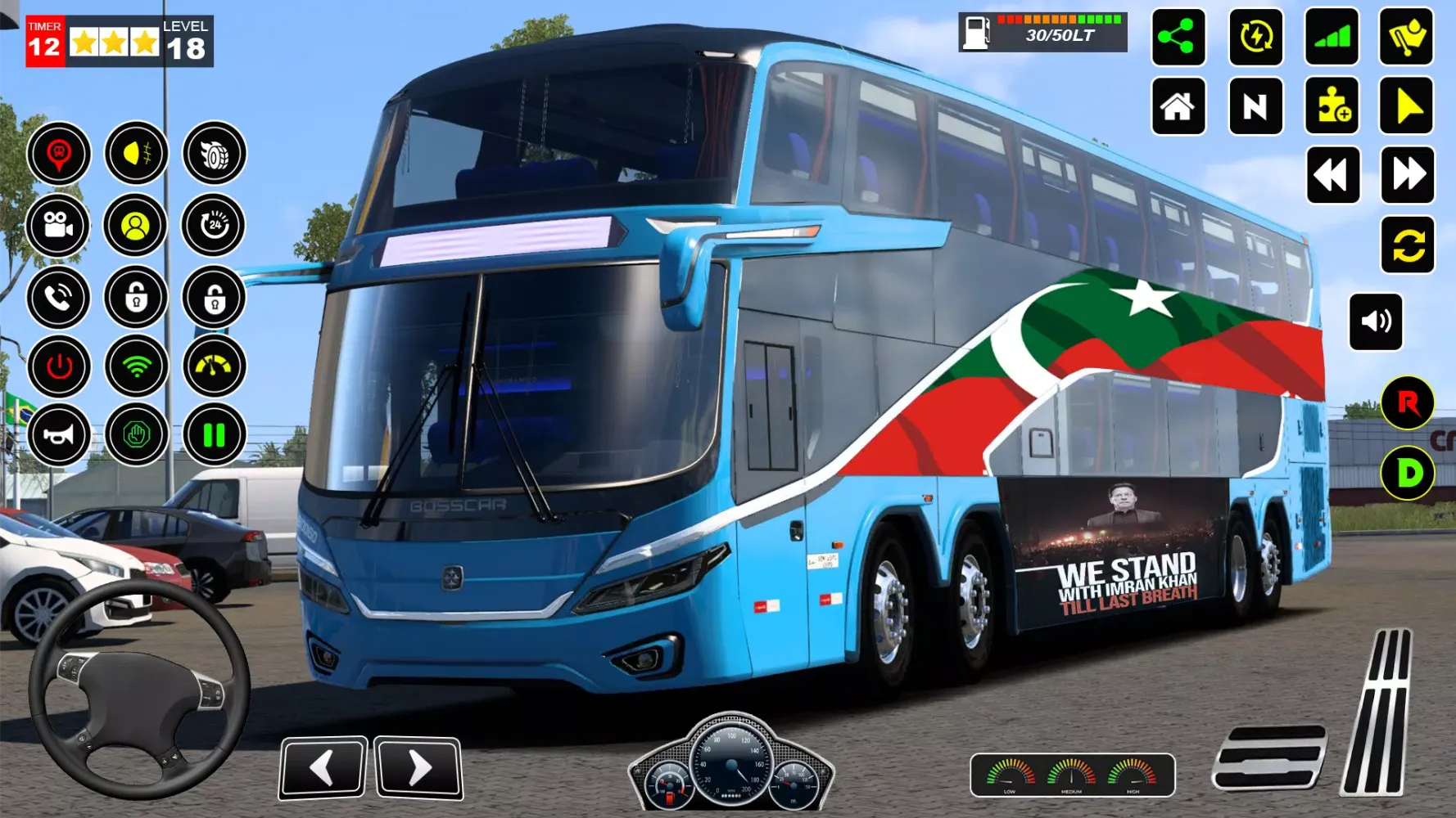 صور Imran Khan Election Bus Game