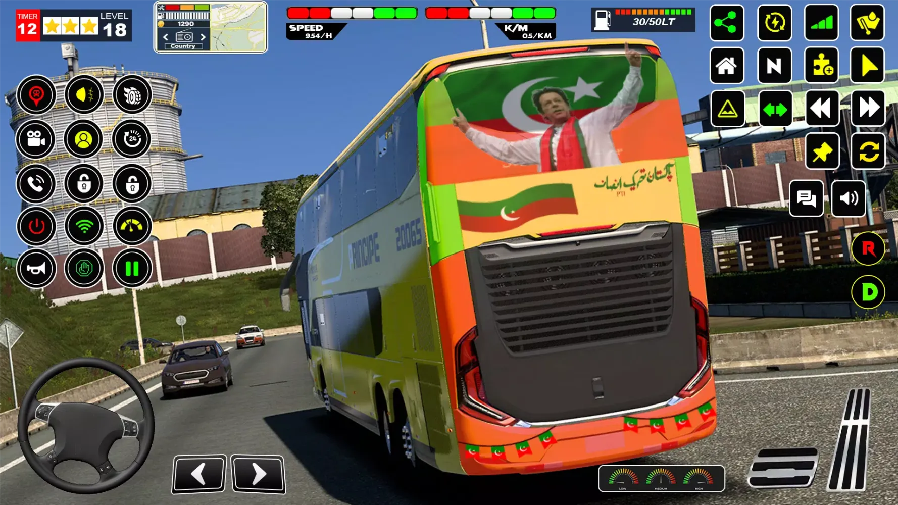 صور Imran Khan Election Bus Game