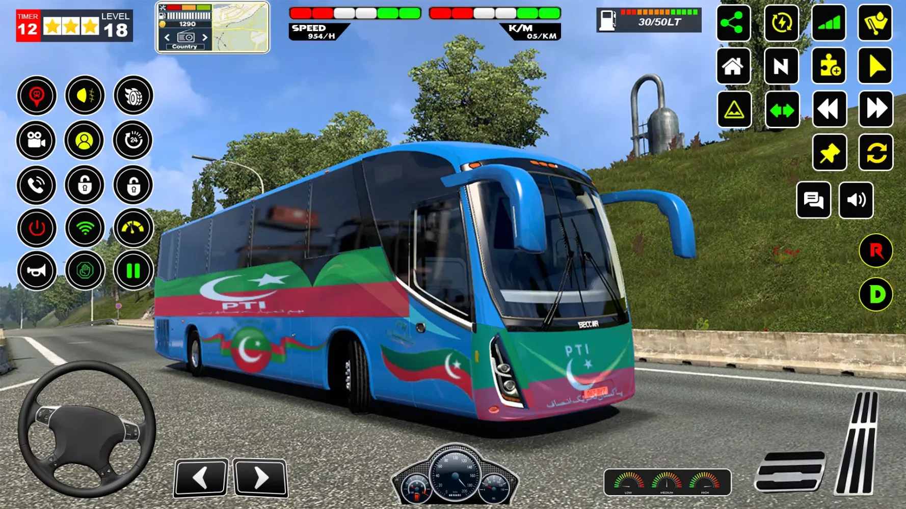 صور Imran Khan Election Bus Game