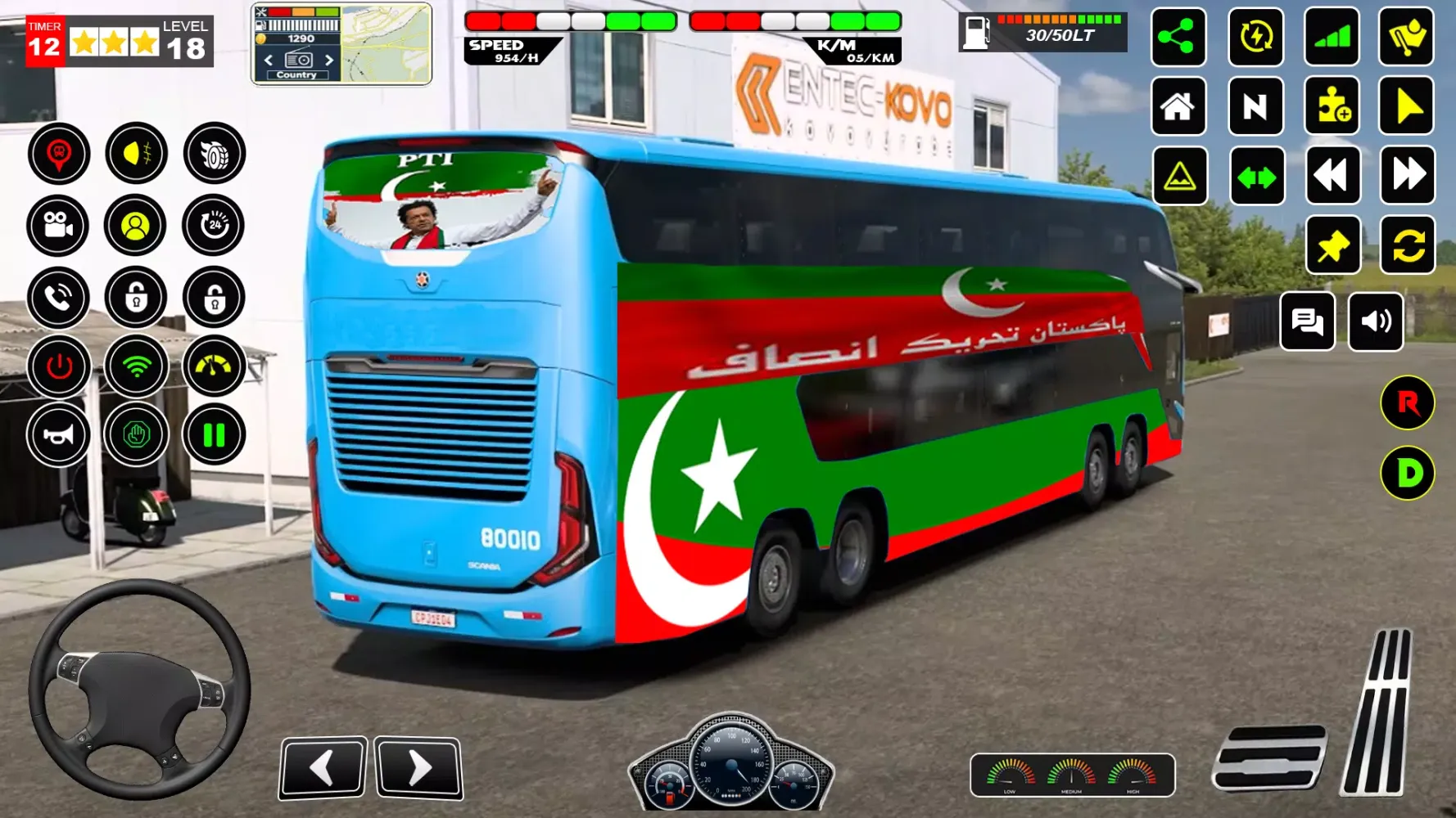 صور Imran Khan Election Bus Game