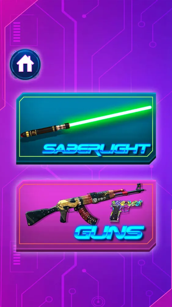 Capturas de tela do Lightsaber & Gun Sound Effects