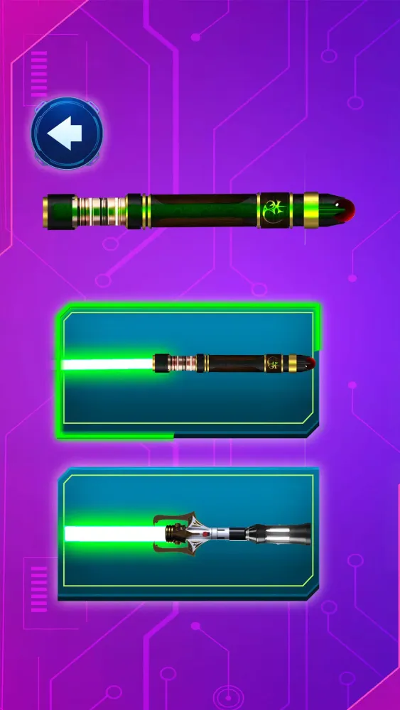 Capturas de tela do Lightsaber & Gun Sound Effects