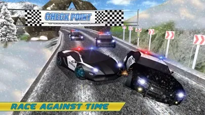 Police Chase Hill Car 3D: Cops Auto Racing Driver Ekran Görüntüleri