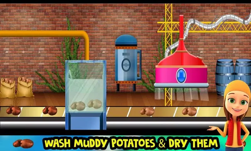 Capturas de pantalla de Potato Chips Snack Factory