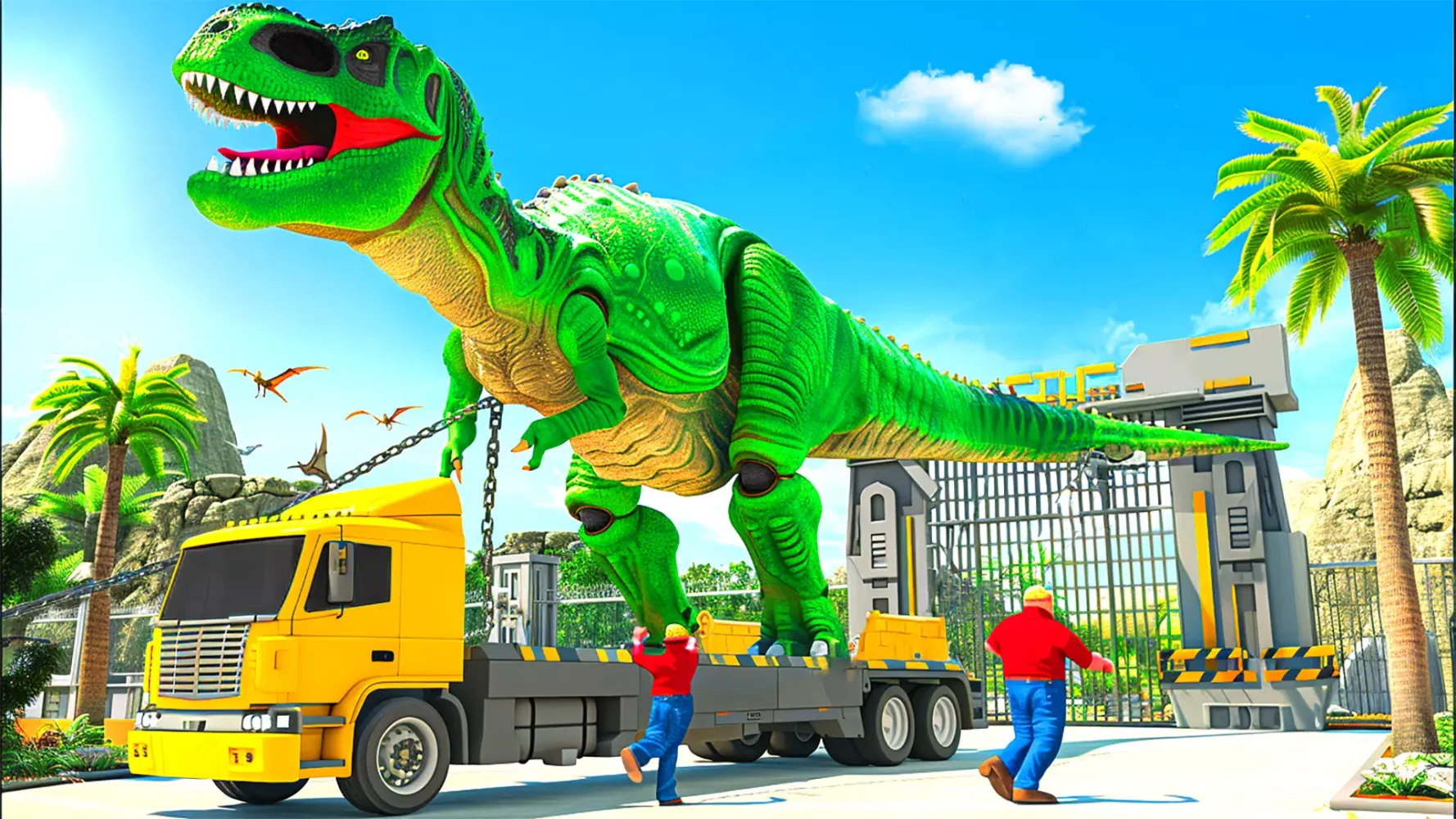 صور Truck Transport Sim Dino Robot