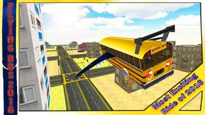 School Bus Jet 2016 – Flying Public Transport Flight with Extreme Skydiving Air Stunts Screenshots