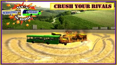 Capturas de tela do School Bus Demolition Crash Championship - Derby Racing Simulator