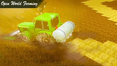ภาพหน้าจอของ USA Farming Simulator 3D : Pro Farm Tractor Drive