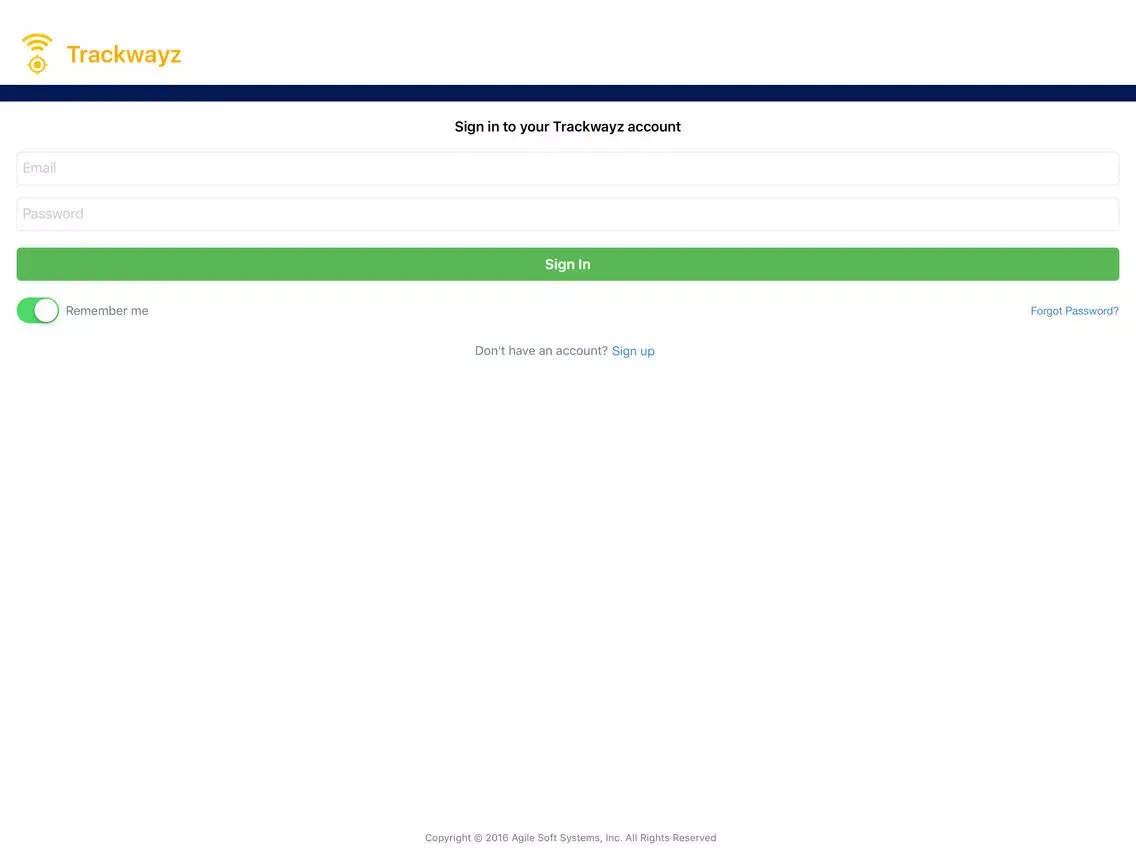 TrackWayz iPad  Ekran Görüntüleri
