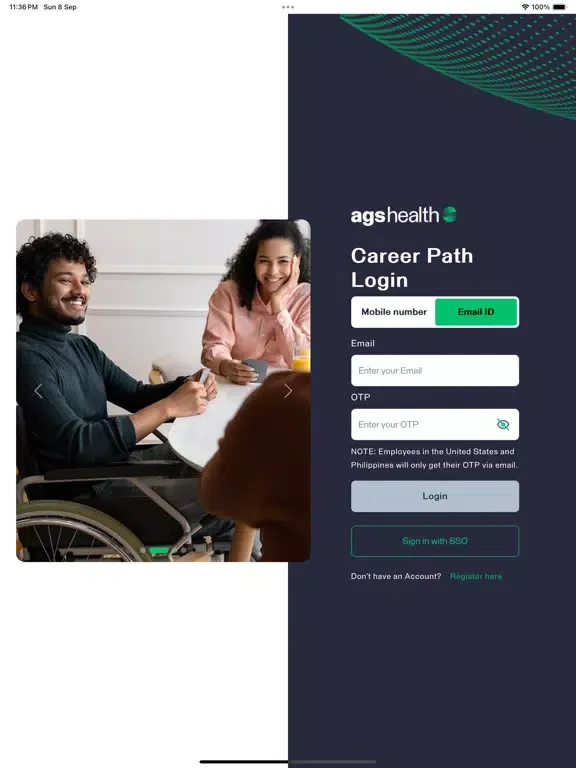 AGS Health iPad  Ekran Görüntüleri