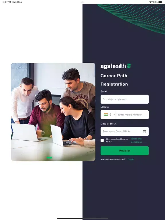 AGS Health iPad  Ekran Görüntüleri