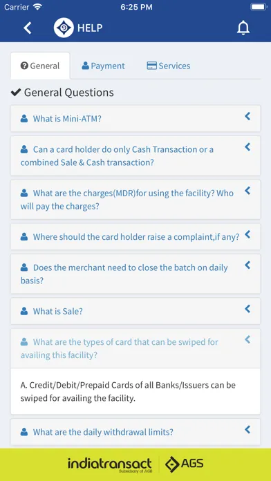 Ongo PayTrack Ekran Görüntüleri