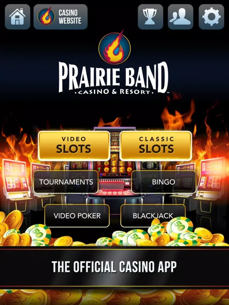 Prairie Band Social Casino iPad  Screenshots