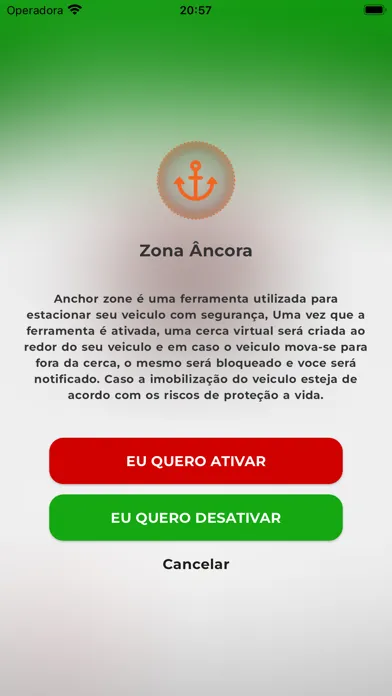 Captures d'écran de Bans Rastreamento Brasil