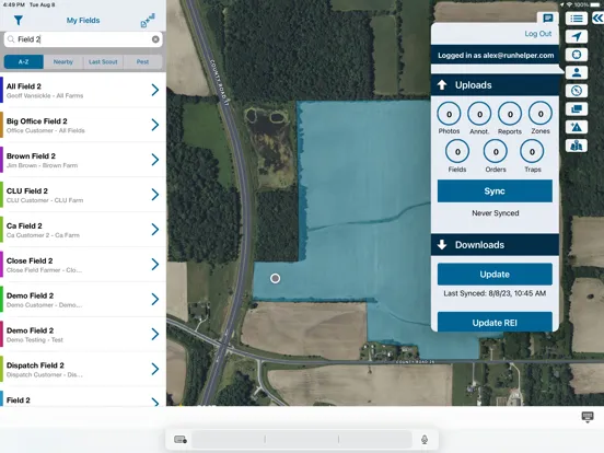Agrisite IPM iPad 应用截图
