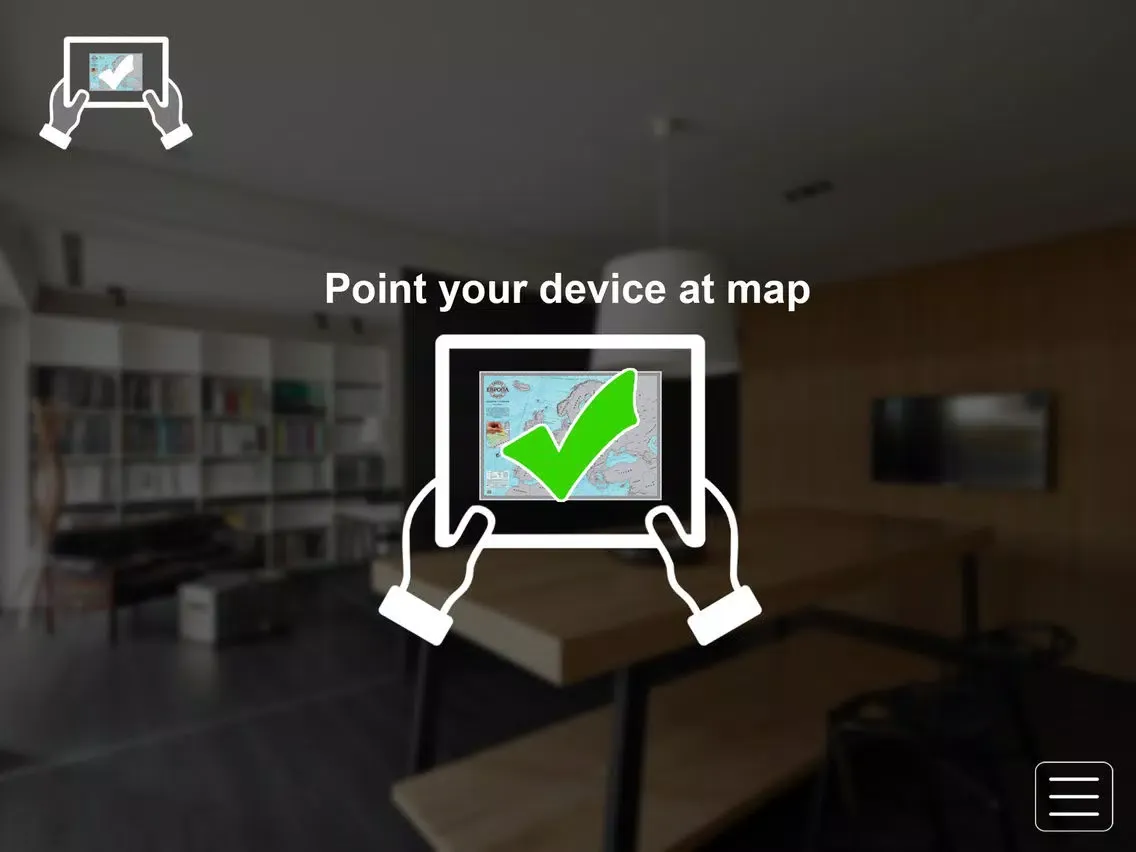 تصاویر AR Map Europe iPad 