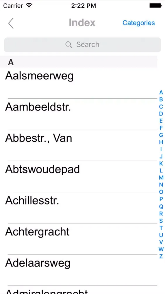 Amsterdam and suburbs. Tourist and road map. Screenshots