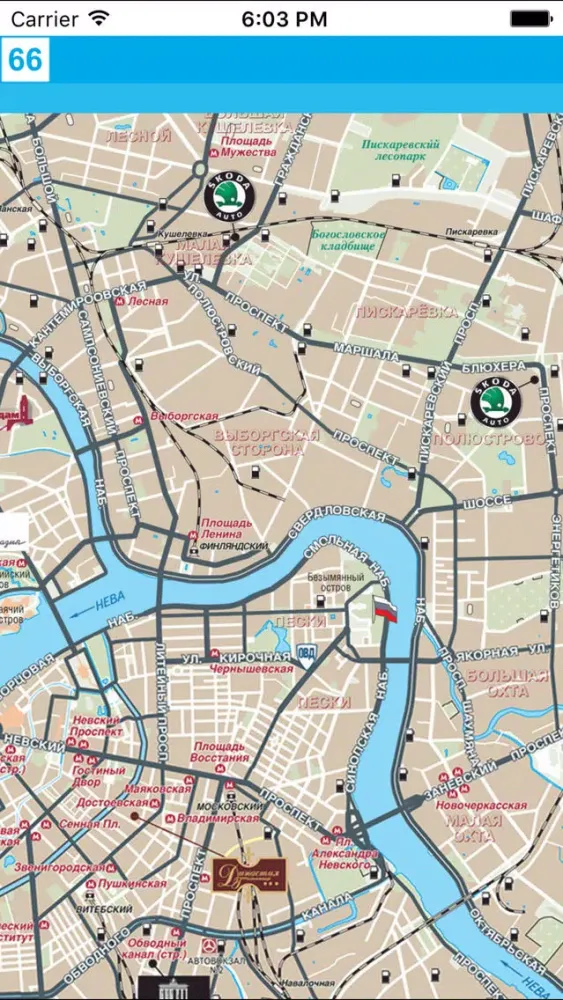 Leningrad region. Road Atlas应用截图
