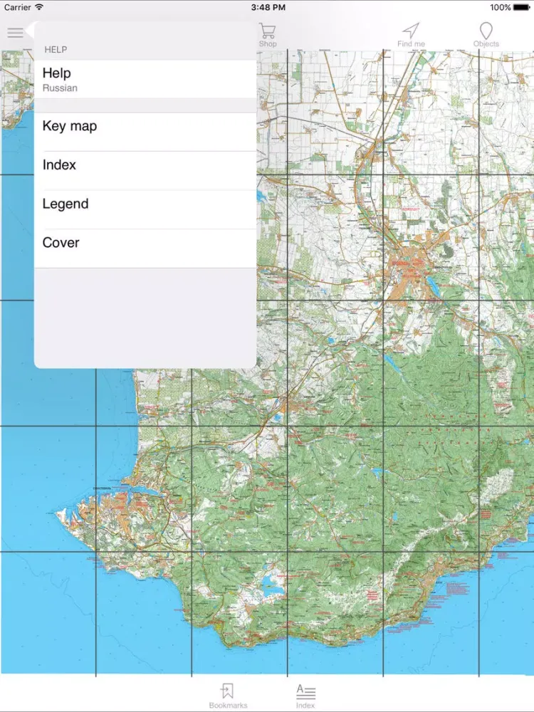 Captures d'écran de Crimea. Tourist Map iPad 
