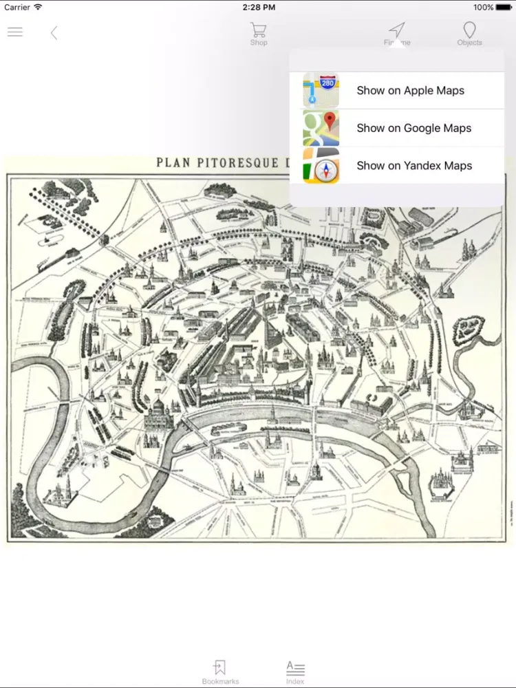 Moscow (1897). Historical map. iPad 应用截图
