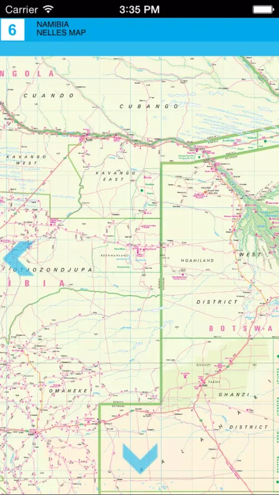 Capturas de pantalla de Namibia, Botswana