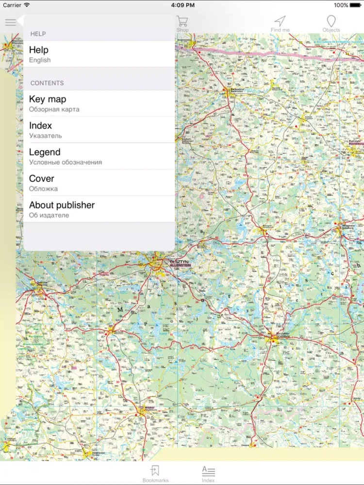 Poland. South East Prussia iPad  سکرین شاٹس