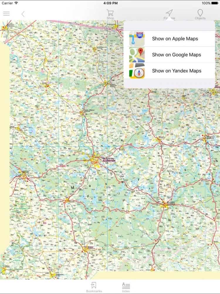 Poland. South East Prussia iPad  سکرین شاٹس