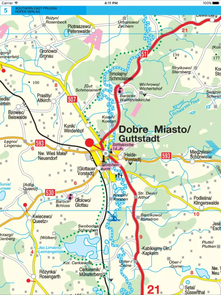 Poland. South East Prussia iPad  سکرین شاٹس