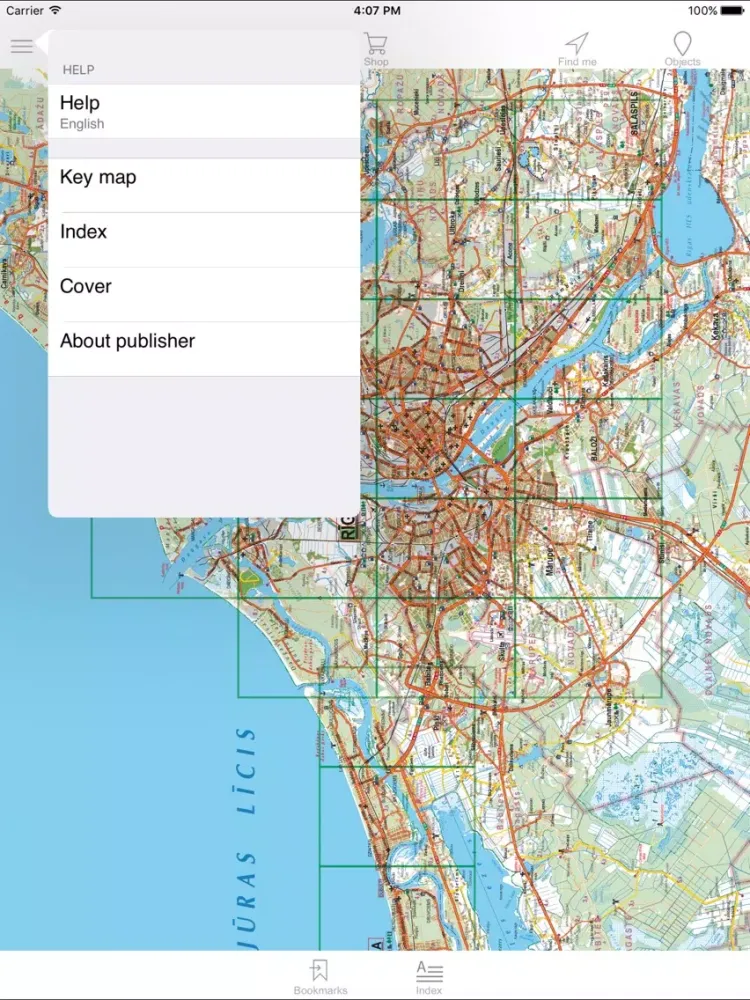 Ảnh chụp màn hình của Riga and Jurmala iPad 