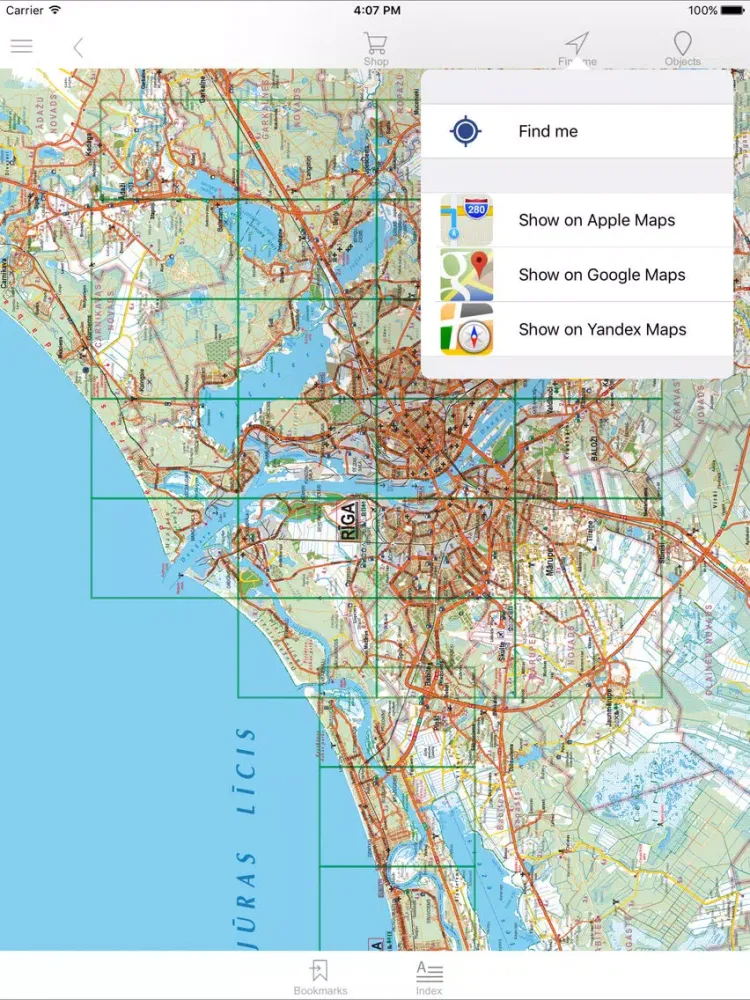 Ảnh chụp màn hình của Riga and Jurmala iPad 
