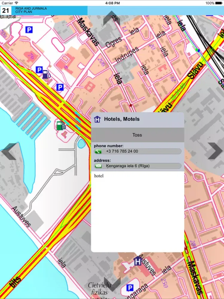 Ảnh chụp màn hình của Riga and Jurmala iPad 